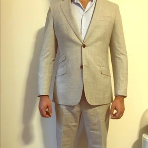 Suitsupply Sienna Pure wool suit in light gray